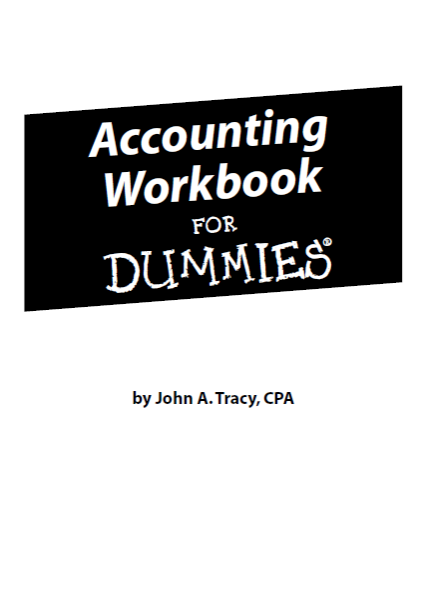 Accounting Workbook For Dummy