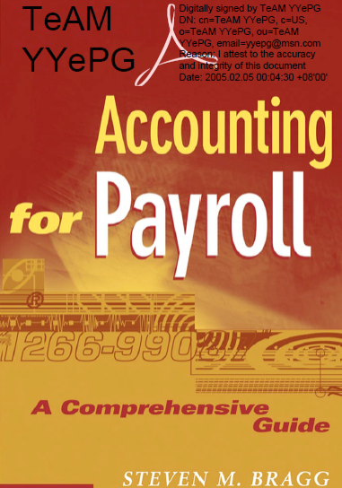 Accounting for Payroll